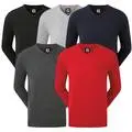 FootJoy Mens Wool Blend V Neck Golf Sweater